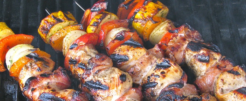 chicken kabobs